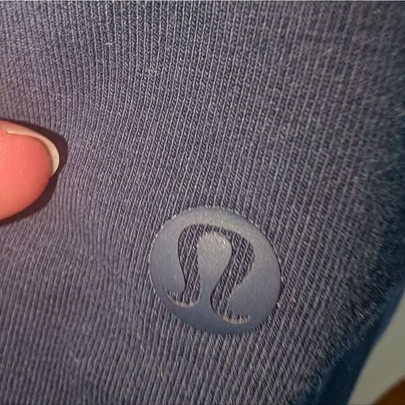 Lululemon Press Pause Jogger (25") Midnight Navy Light Cotton Size 6 Sweatpants - Picture 6 of 7